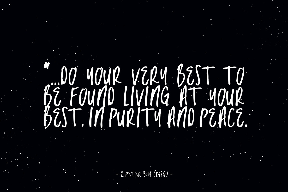 The Hero | Script Font preview 4