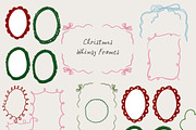 Christmas Whimsy Cards & Frames, a Background Graphic by Lana Elanor (Thumbnail 15 of 16)