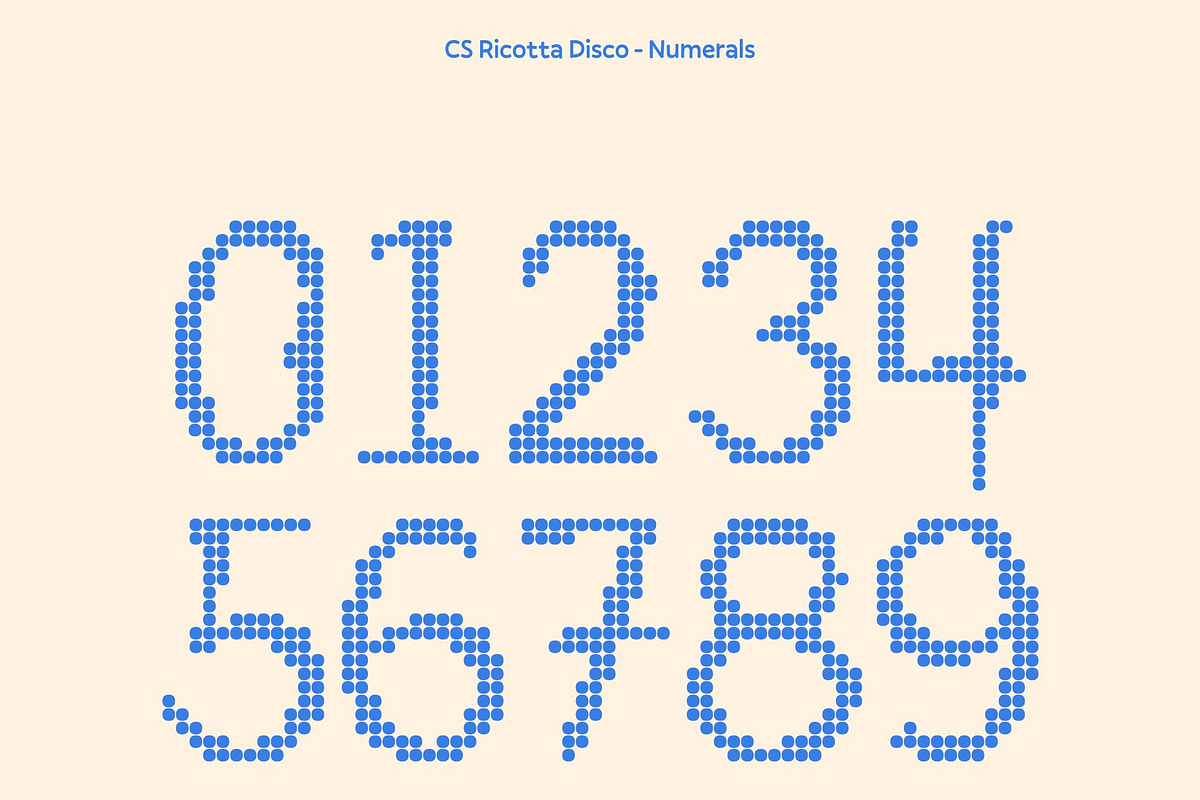 CS Ricotta Disco, a Script Font by Craft Supply Co. (Photo 3 of 8)