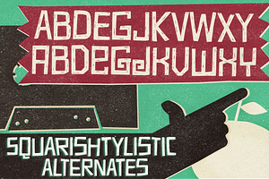 Sabotage Family 3 Fab Fonts