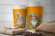 Whimsical Easter Gnome Clipart, a Seasonal Illustration by Design Station (Thumbnail 6 of 9)