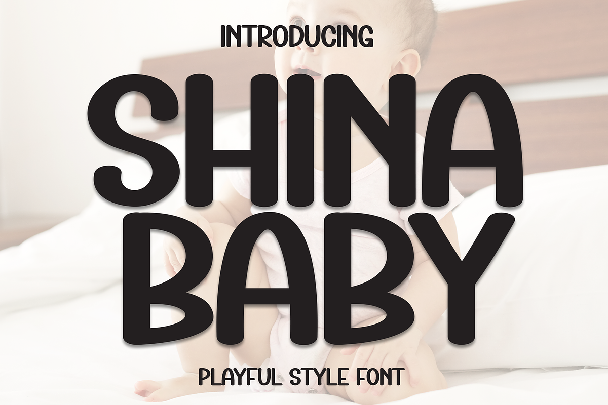Shina Baby | Script Font, a Script Font by Scratchones (Photo 1 of 8)