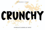 Crunchy, a Script Font by InermediaSTUDIO (Thumbnail 1 of 7)