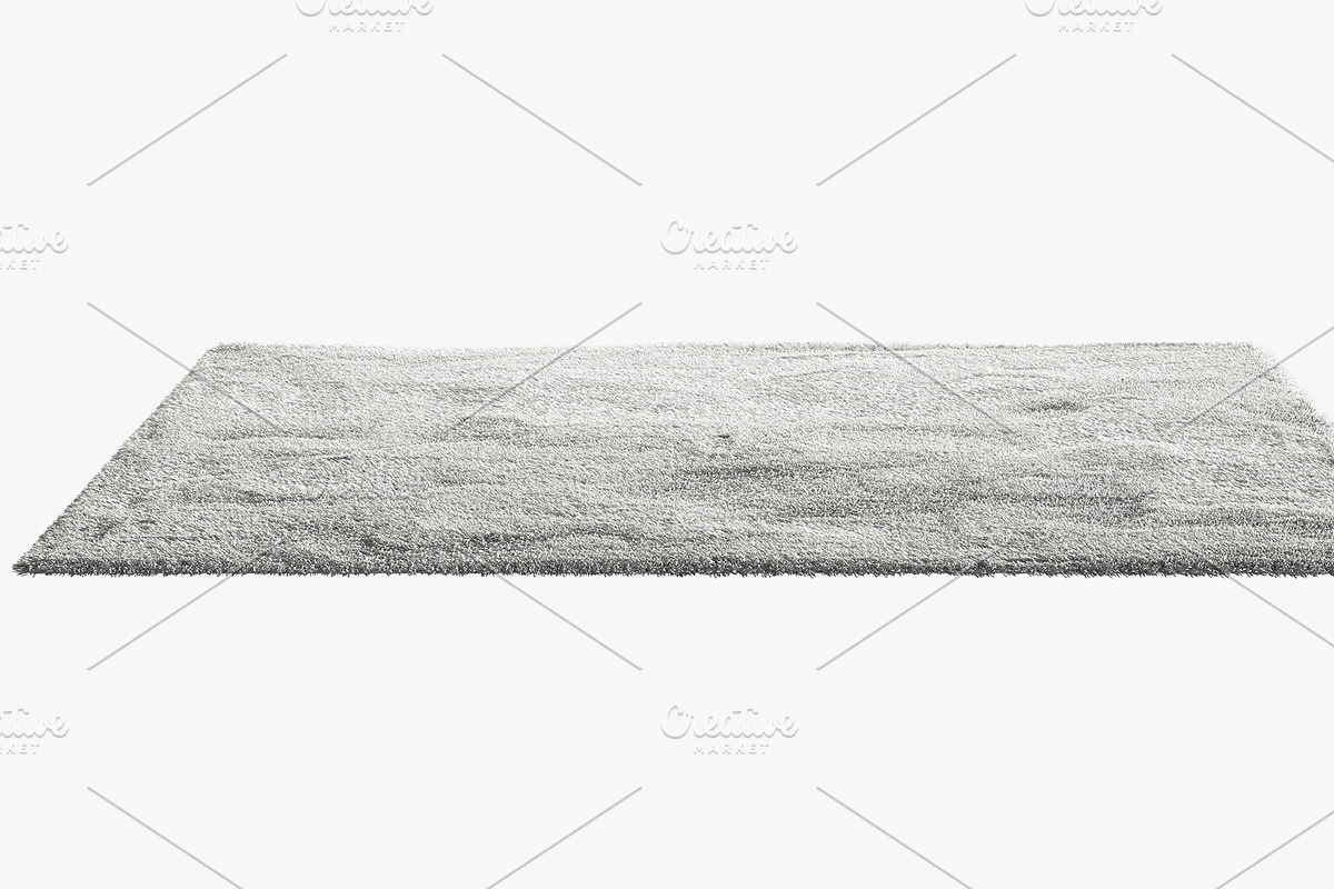 nuLoom Shaggy Area Rug (4 colors), a Furniture 3D Model by 3dmitruk (Photo 11 of 18)