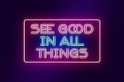 Modern Neon, a Symbol Font by Ditatype (Thumbnail 2 of 10)