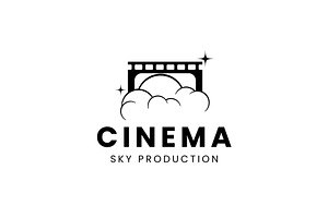 Cinema logo icon illustration, a Branding & Logo Template by Dyn Studio