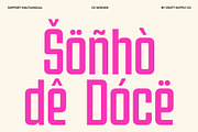 Wisdom – Condensed Font, a Sans Serif Font by Craft Supply Co. (Thumbnail 7 of 8)