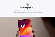 15 Phone 15 Pro In Hand Mockups, an iPhone Mockup by Asylab (Thumbnail 21 of 26)