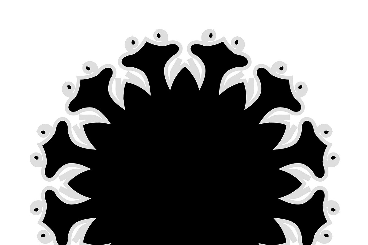 20 mandala vector background design, a Pattern Graphic by NJ Himel (Photo 2 of 21)