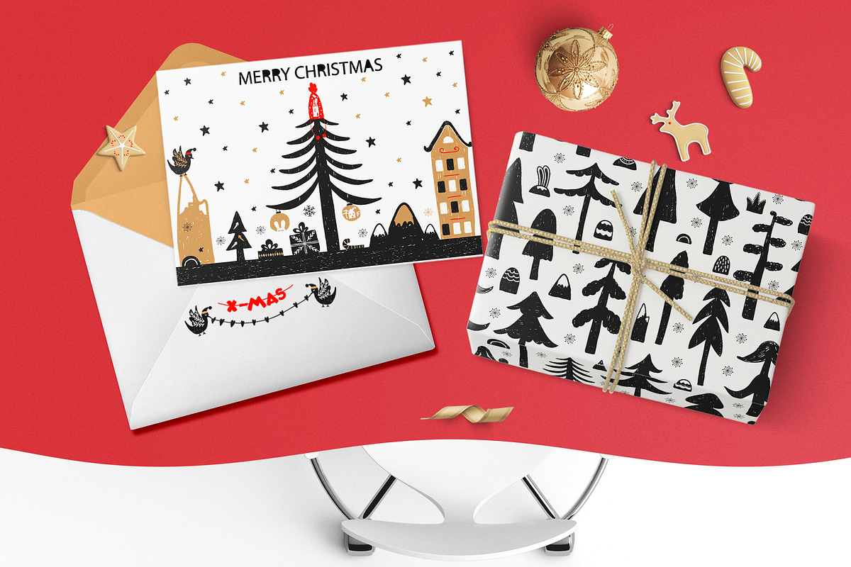 Christmas forest, an Animal Illustration by Alyonka_lis (Photo 4 of 10)