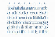 Lysoule - Minimal Luxury Ligature, a Serif Font by Qweera Studio (Thumbnail 11 of 12)