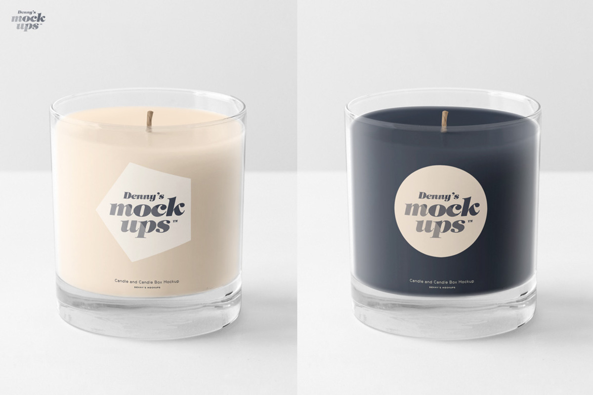 Candle in Gift Box Mockup, a Product Mockup by Denny's Mock-ups (Photo 4 of 5)