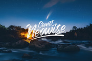 Beerlogoff. Latin and Cyrillic Font., a Script Font by DenBrush Studio (Thumbnail 6 of 7)