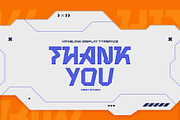 Hithejaw - Modern Experimental Font, a Sans Serif Font by Drizy (Thumbnail 10 of 10)