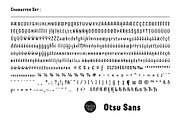 Otsu Sans, a Sans Serif Font by TeGeType foundry (Thumbnail 5 of 5)