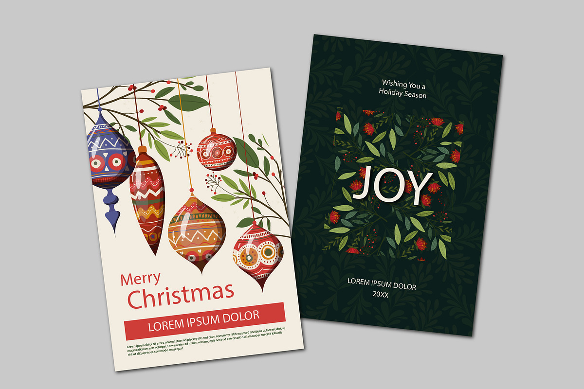 Christmas Poster Design Editable, a Templates & Theme by studiogstock (Photo 2 of 2)