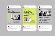 Gray Tax Consultant Instagram Post, a Social Media Template by Neermana (Thumbnail 2 of 4)