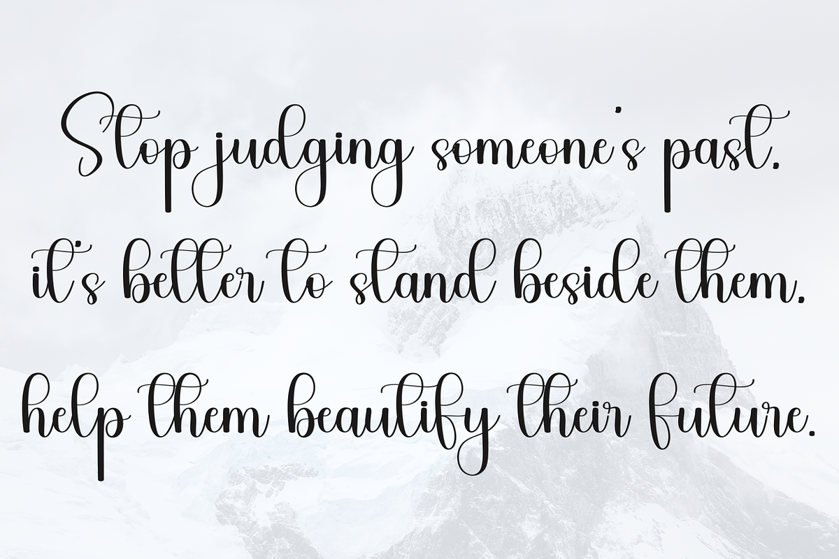 Butterfly, a Handwritten Font by InermediaSTUDIO (Photo 4 of 8)