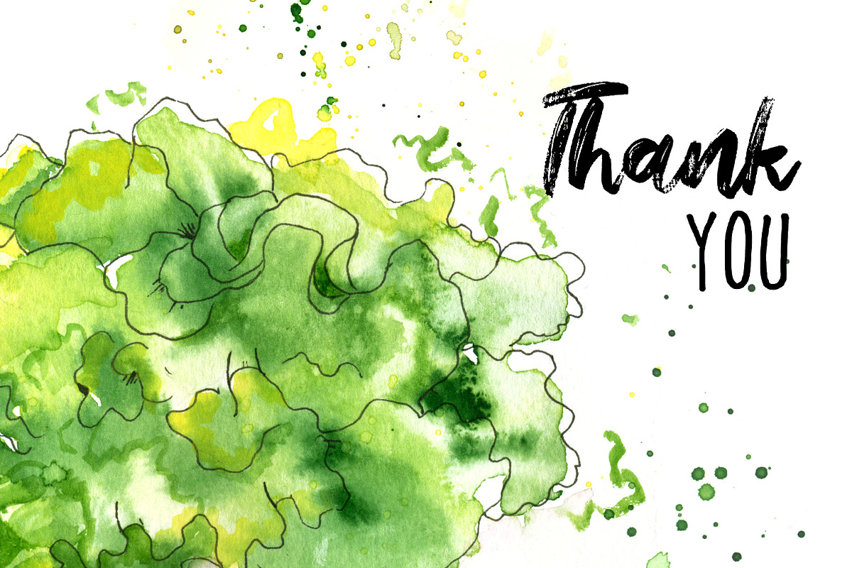 Watercolor vegetables, a Food Illustration by iri-illustration (Photo 12 of 12)