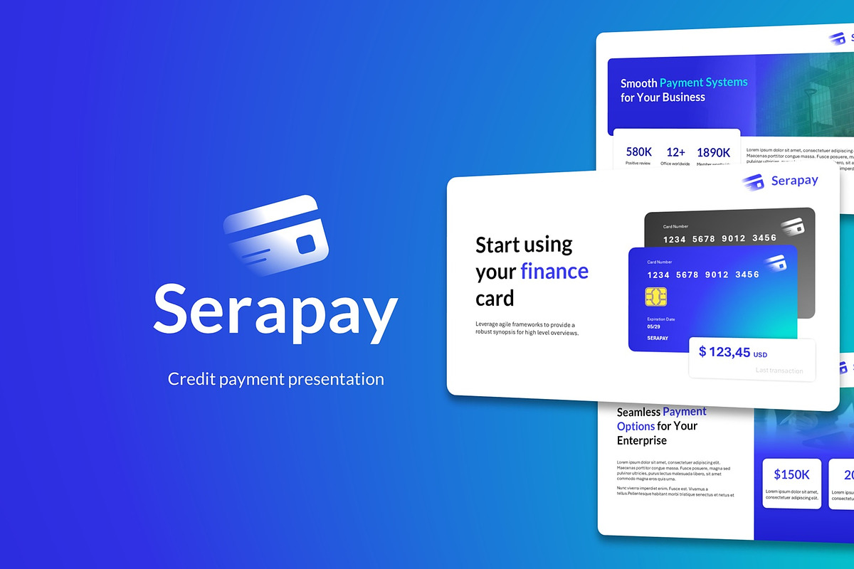 Modern Credit & Finance Template