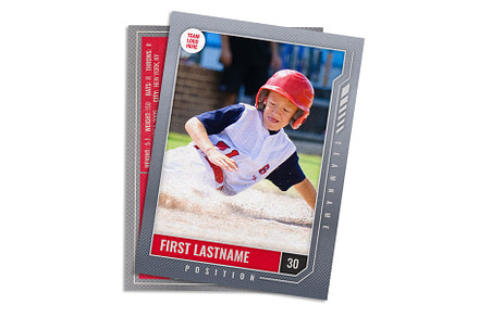 Torque Baseball Card Template, a Design Template by Sports Card Templates