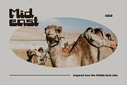 Mideast - Middle East Fonts, a Script Font by Konstantine Studio (Thumbnail 1 of 3)