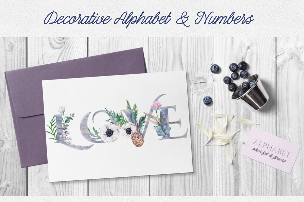 Winter wedding watercolor flowers, an Object Graphic by JSolomatina (Photo 2 of 10)