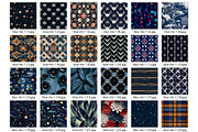 37 seamless blue modern pattern, a Pattern Graphic by ARTOZEN DIGITAL (Thumbnail 14 of 15)