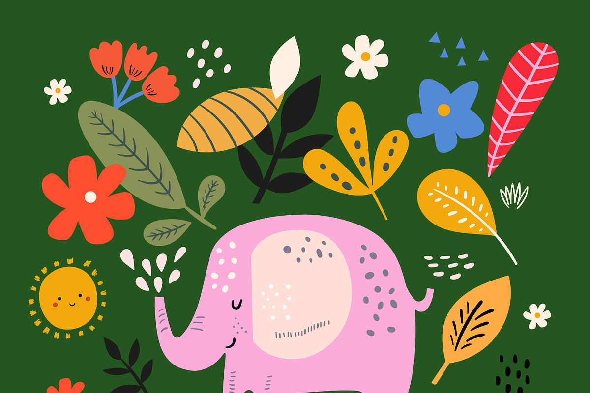 Cute baby animals collection, an Animal Illustration by MoleskoStudio (Photo 25 of 33)