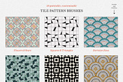 Fauxsaic Kit for Procreate, a Brush Add-On by Molly Suber Thorpe (Thumbnail 2 of 17)