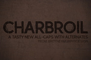 Charbroil, a Font by Brittney Murphy Design (Thumbnail 1 of 3)