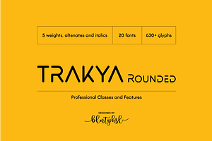 Trakya Rounded - %30 SAVE, a Sans Serif Font by BULENT YUKSEL