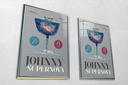 Watercolor Champagne Supernova Flyer, a Flyer Template by ashenterprise (Thumbnail 2 of 5)