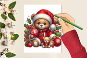 Christmas Cute Girls Sublimation, an Illustration by Designking (Thumbnail 4 of 4)
