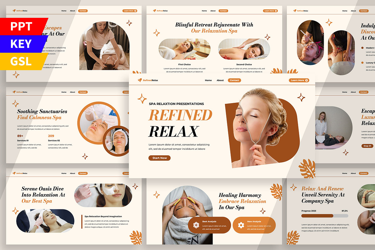 SPA Relaxtion - Presentation, a Presentation Template by Haidezign (Photo 1 of 4)