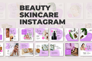 Beauty Skincare Canva Instagram