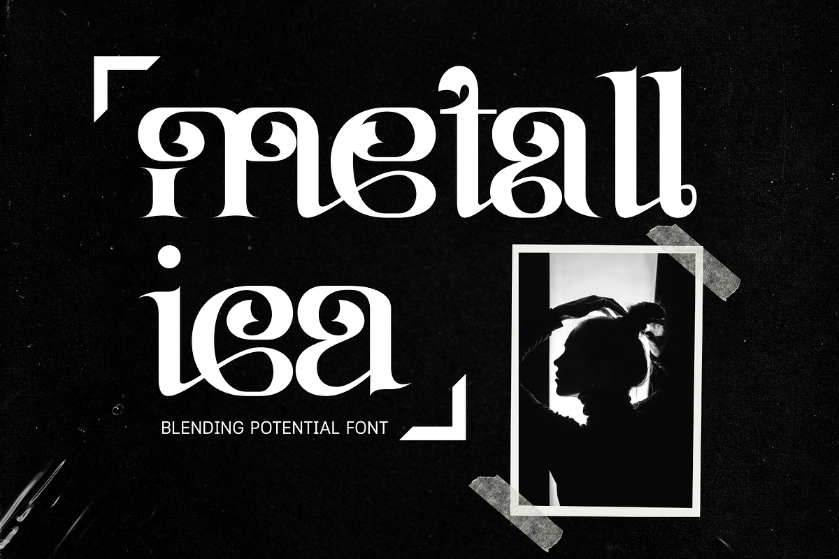 Blending Potential - Elegant Font, a Serif Font by 177Studio