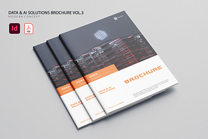 Data & AI Solutions Brochure Vol.3, a Brochure Template by Bewalrus Studio