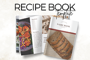 Recipe Book Template for Canva, a Poster Template by Digital By Nikoleta (Thumbnail 1 of 10)