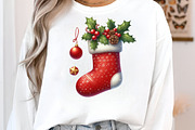 Christmas Stockings Clipart Bundle, an Illustration by SinaCreation (Thumbnail 5 of 7)