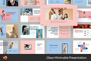 Clean Minimalist Deck Powerpoint, a Presentation Template by Fit-tee (Thumbnail 1 of 2)