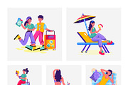 Travel Illustration Pack, a Transportation Illustration by Prosymbols (Thumbnail 6 of 8)