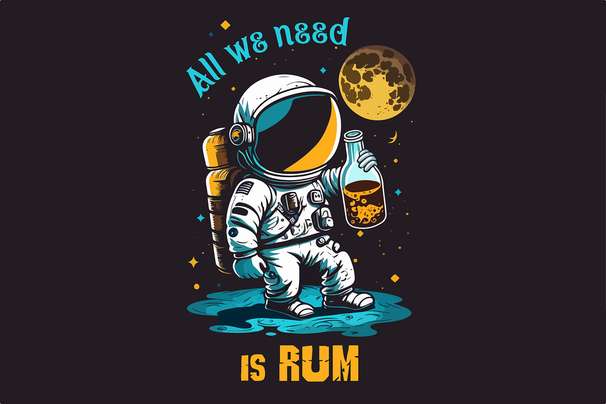 Dark rum vintage typeface plus bonus, a Font by Fractal fonts & graphics (Photo 9 of 31)