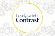 Yorkie font family by Fontpeople, a Sans Serif Font by FontPeople (Thumbnail 4 of 6)