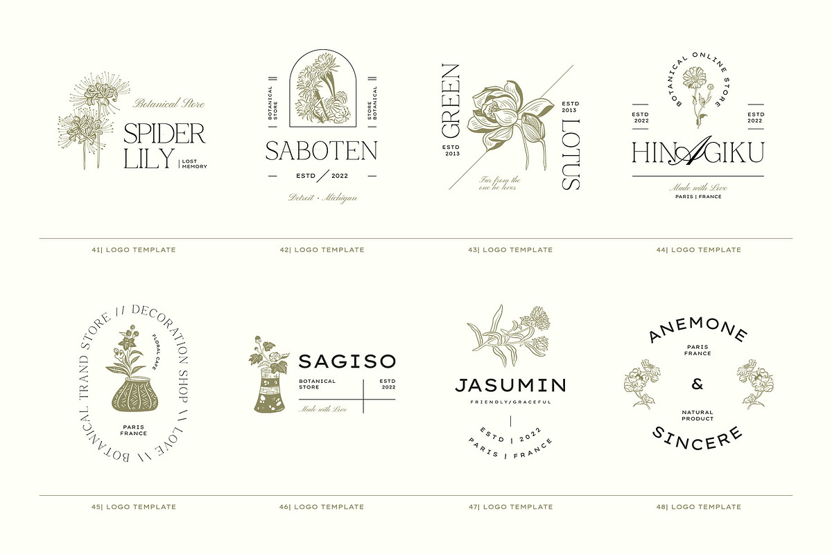 Flowers Room | Logo Creator, a Branding & Logo Template by Leleka.Store (Photo 13 of 20)