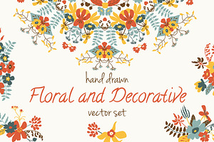 Hand Drawn Floral Pack