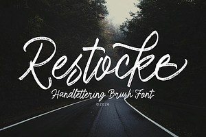 Restocke - Logotype Font