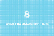 8 Handcrafted Background Textures, a Pattern Graphic by D2T Studio (Thumbnail 1 of 5)