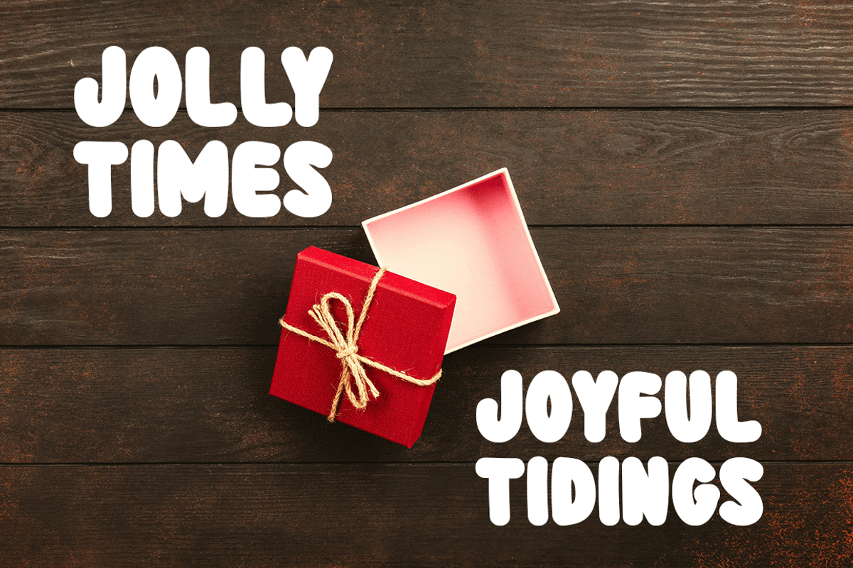Revered Christmas Typeface, a Handwritten Font by Seemly Fonts (Photo 5 of 6)