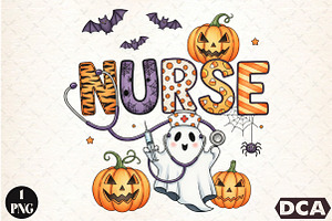 Spooky Nurse Halloween Png, Nurse Pn, an Icon by DreamCafeArt